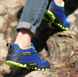 Men Women Unisex Outdoor Wear Non-slip Trekking Boots Mountain Climbing Hiking Shoes Lovers Shoes