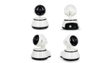 360° HD Home Security Camera and 32GB SD Card - Apple & Android Compatible
