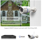 Outdoor WiFi Home Security Camera 720P 960P Wireless Surveillance Wi Fi Bullet Waterproof IP Onvif Camara Cam