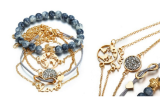 Women's Five-Piece Charm Bracelet Set