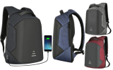 Anti-Theft Laptop Backpack with USB Charging Port