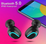 Wireless Bluetooth 5.0 Earbuds Stereo Bluetooth Headset Sports Stereo In-Ear Earphones 