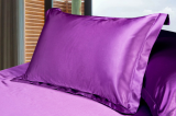 2pcs Pure Emulation Silk Satin Pillowcase 