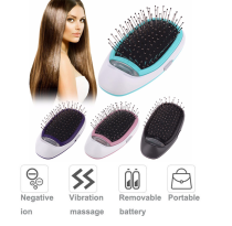 Portable Electric Ionic Hairbrush Negative ion Comb Hair