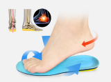 Silicon Gel Insoles Foot Care for Plantar Fasciitis Heel Spur Running Sport Insoles