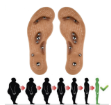 Body Detox Slimming Magnetic Foot Acupuncture Point Therapy Insole 