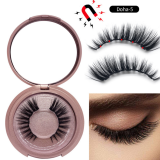 4 Pairs of Magnetic Lashes with Magnetic Eyeliner and Applicator