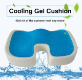 U Shape Cooling Gel Cushion Slow Rebound Memory Foam Pillow 