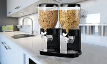 Cereal Dry Food Dispenser Storage Container Dispense Kitchen Machine 