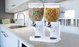 Cereal Dry Food Dispenser Storage Container Dispense Kitchen Machine 