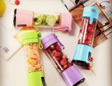 Portable 2 Blades Mini USB Electric Fruit Juicer Smoothie Maker Blender