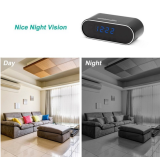 HD 1080P Spy Hidden Camera Clock WiFi Wireless Security Home Nanny Night Vision
