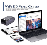 HD 1080P Spy Hidden Camera Clock WiFi Wireless Security Home Nanny Night Vision