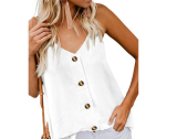 Women's Katherine Button Tank Blouse