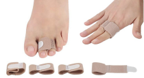 Five-Pack Fabric Toe Supports