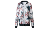 Floral Bomber Jacket