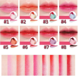 Double Color V Shape Gradient Lipstick Lip Gloss Cosmetics Long Lasting Candy Flavor Princess Lipstick