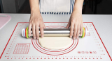 One or Two Nonstick Silicone Baking Mats with Measurements
