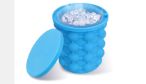  Silicone Ice Cube Maker Portable Bucket 