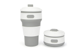 Collapsible and Reusable Silicone Coffee Cup