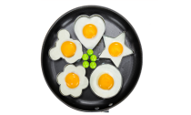 5Pcs/set Stainless Steel Fried Egg Mold