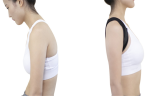 Posture corrector adjustable back brace