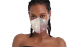 Washable And Reusable Studded Breathable Face Mask 