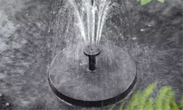 Solar-Powered Fountain Pump