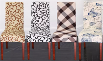 One ,Two Or Four Stretch Dining Chair Covers