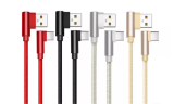 Four-Pack  Charge Cables for Android Type-C and Apple Devices