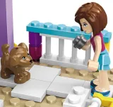 City Playground Series Girl Heart Lake Town Amusement Plaza DIY Model Building Blocks Kit