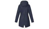 Women's Hooded Waterproof Raincoat With Waist Pull Strings