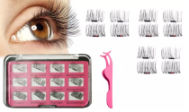 12-Piece 3D Magnetic Eyelashes Set