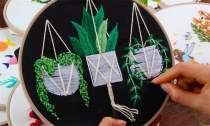DIY Cross Stitch Embroidery Starter Kit Set 