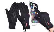 Touch Screen Windproof Warm Sport Gloves for Cycling and Skiing