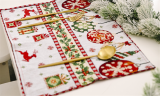 4PCS Christmas Knitted Placemats