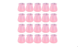 20 PCS  Silicone Floor Protector Furniture Table Feet Covers