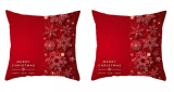 Two-Piece Christmas-Themed Pillowcase Set
