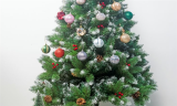 12 Or 24 Pcs Christmas Tree Colorful Balls