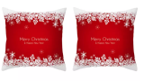 Two-Piece Christmas-Themed Pillowcase Set