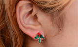Christmas earrings set