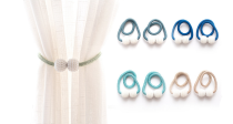 2 Pcs Or 4 Pcs Magnetic Curtain Clip Pearl Curtain Holders