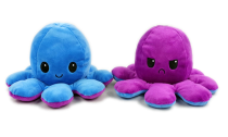 Reversible Octopus Plush Toy 