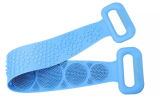 Double-Sided Exfoliating Silicone Scrubber and Long Back Massager For Shower
