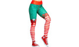 Women's Christmas-Themed Printed Leggings