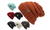 Women Warm Knitted Beanie Hat