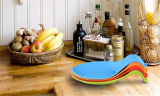 4-Piece Set of Silicone Kitchen Spoon Holders