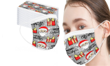 Christmas Three-Ply Disposable Face Masks