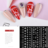 5-pack Christmas Nail Stickers