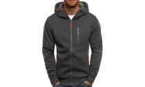 Men’s Casual Zip-Up Hoodie 